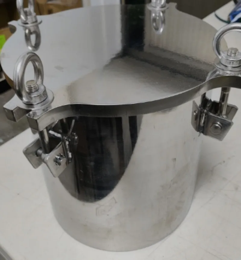 Pressure‑type Fluid Dispensing Pail, Stainless‑steel Holding Vessel With Adjustment Valve