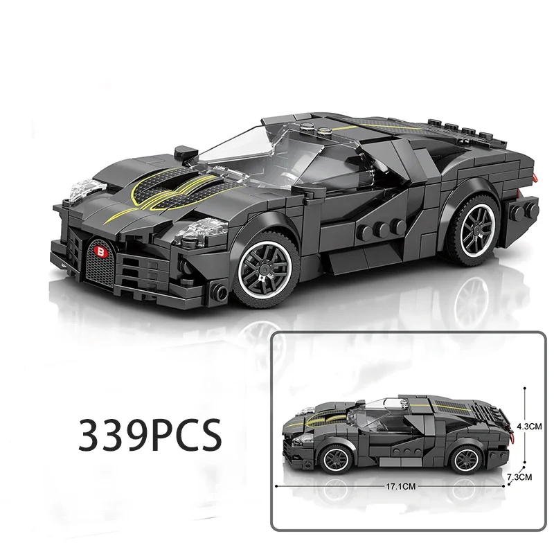 Speed Champions F1 Racing Sports Vehiclea Technique Car Supercar Building Blocks Set Kit Bricks Classic MOC Model Toys For Kids