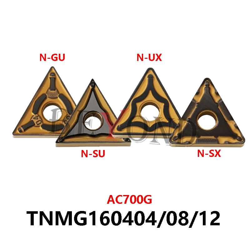 TNMG TNMG160408 NGU TNMG160404 TNMG160408N-GU AC700G TNMG160404N-SU-UX-UZ TNMG160412N 100% Original Carbide Inserts CNC Cutter