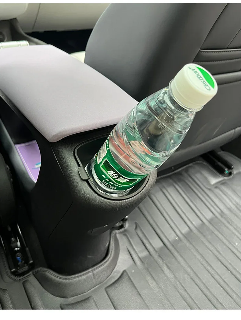 Mittelkonsolen-Aufbewahrungsbox für BYD Dolphin, TPE Anti-Rutsch-Organizer, passgenaue Armlehnen-Aufbewahrung für 2021-2025, reduziert Geräusche – Detail 17