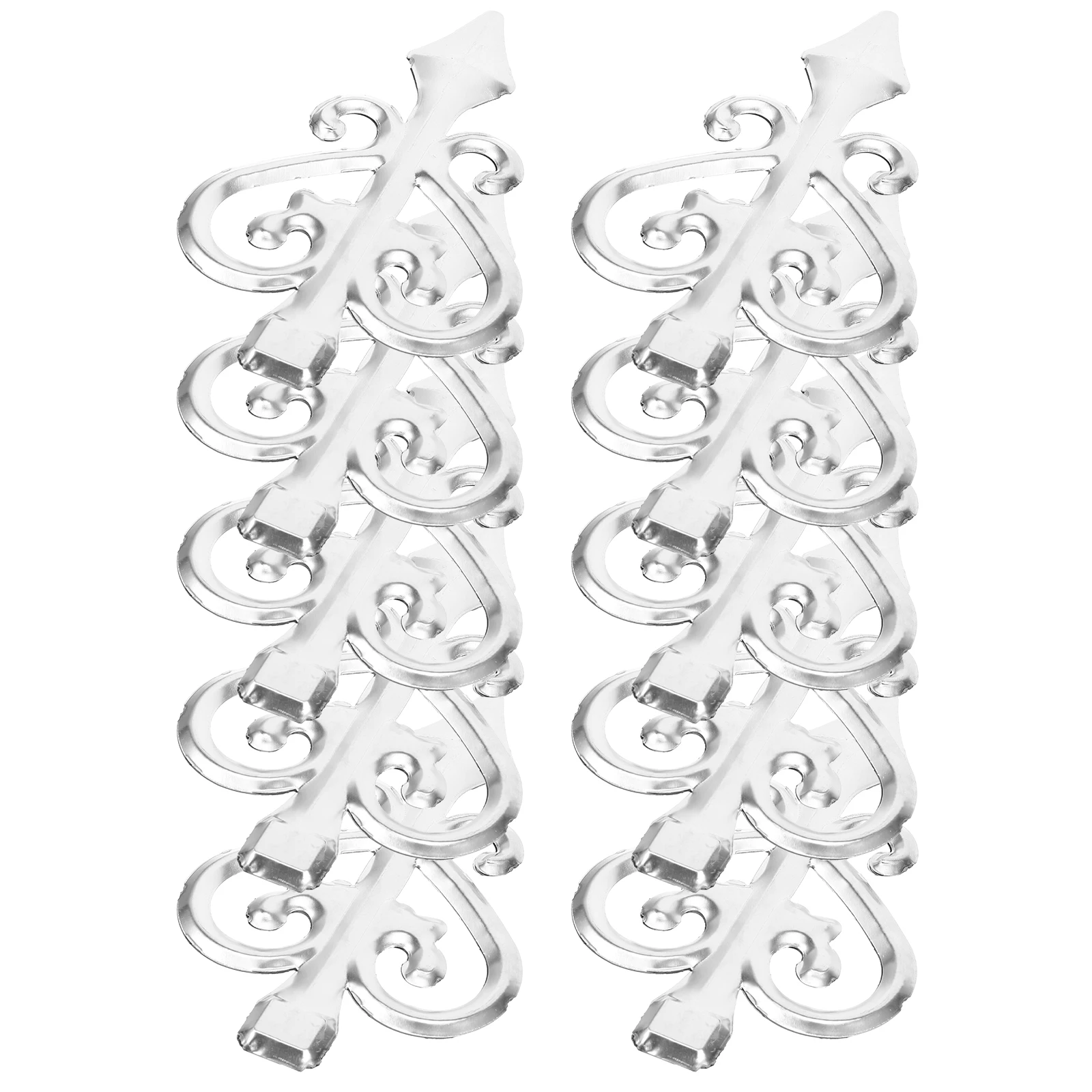 

10pcs Stainless Steel Railing Gun Head Fence Topper Durable High Grade Material Garden Fence Finials Post