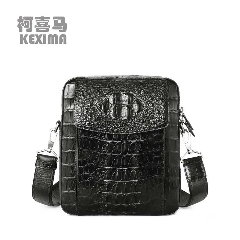 

ouluoer new Crocodile lman bag business casual single shoulder bag 2025 new fashion men Crocodile bag