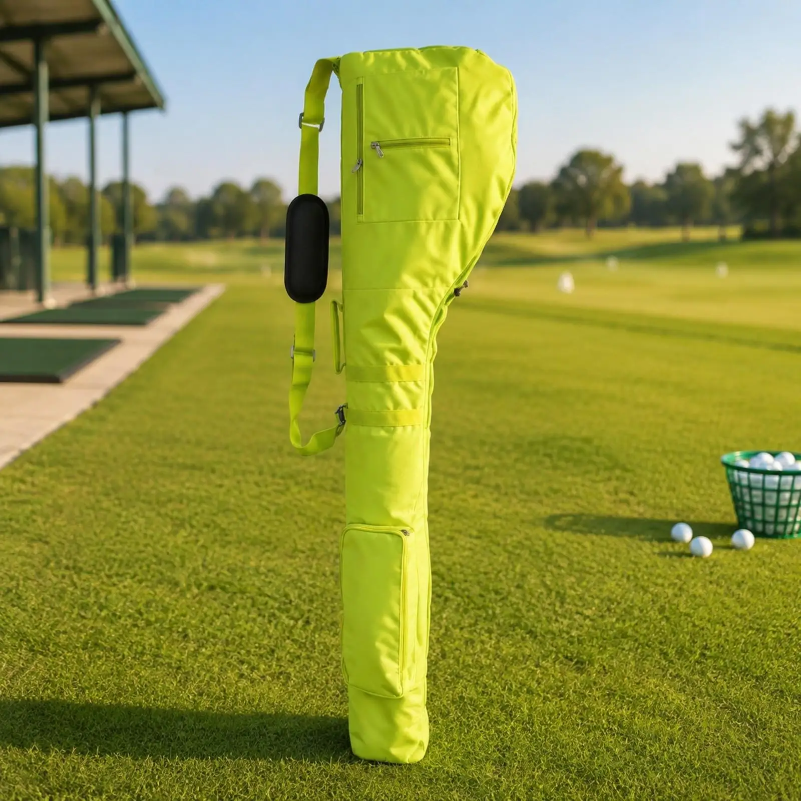 Golf Club Carrier Portable Bag Style Golf Carry Bag Lightweight for Driving Range