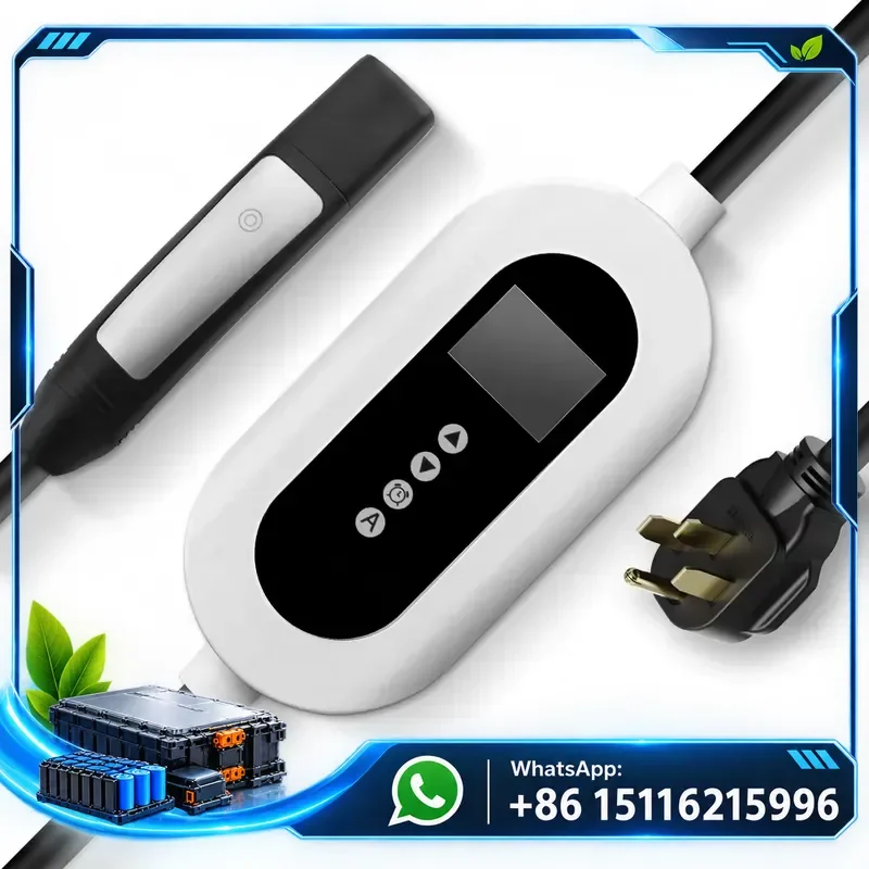 E-Mingze Factory's High Performance 7KW Car Charger 32A Portable Adjustable Current Charging Station Single Phase