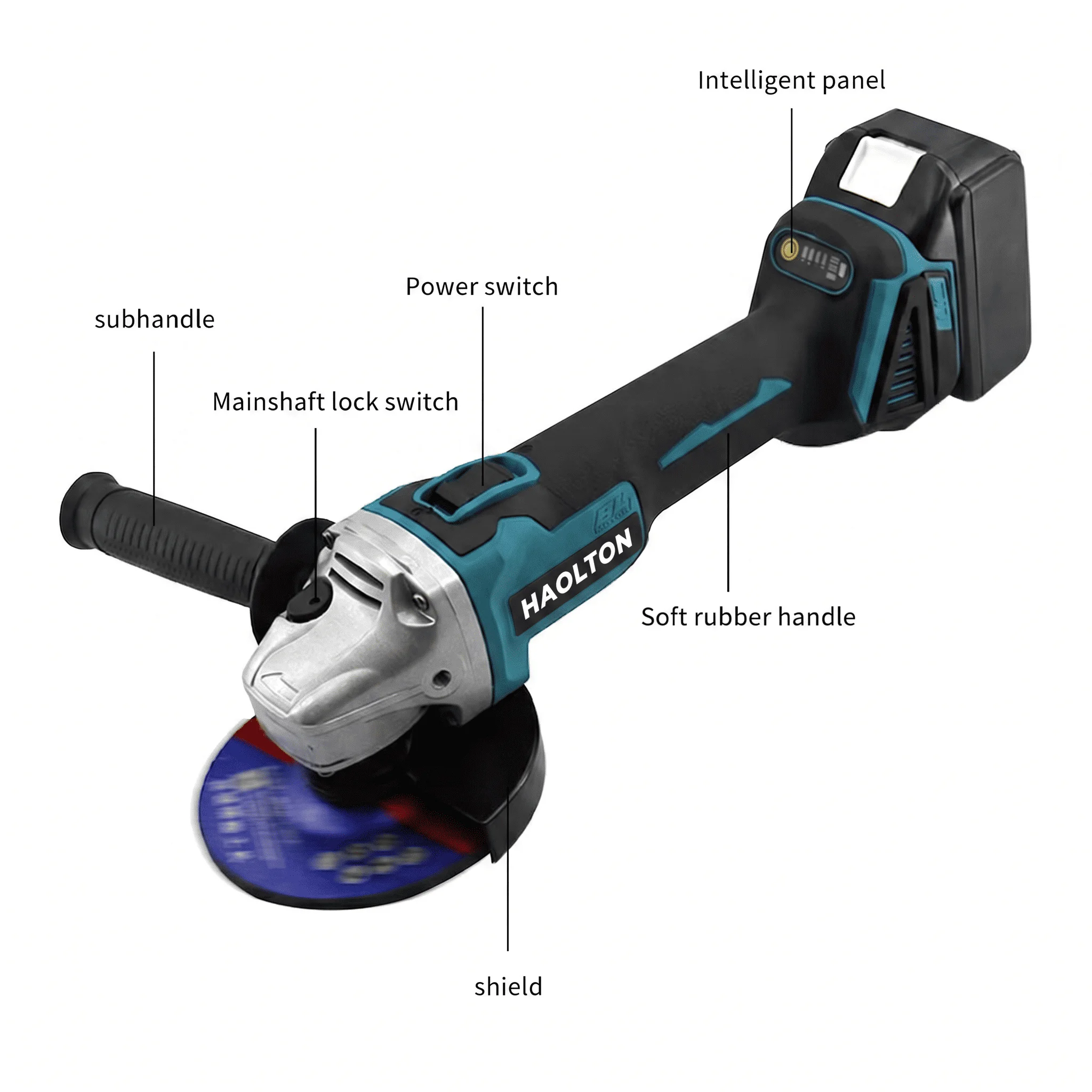 Makita 18V HAOLTON DGA404 Bürs – Brushless Angle Grinder Battery Powered Bewertung und Preis