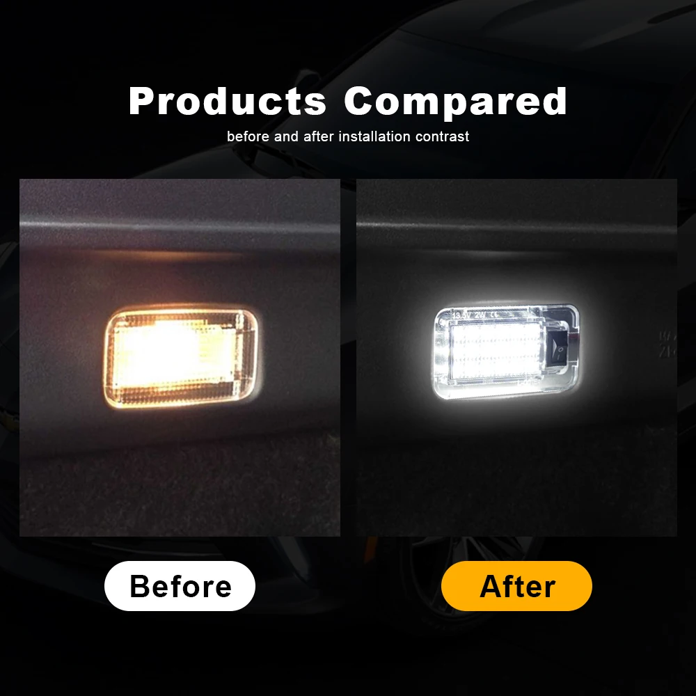 2 قطعة LED سيارة الجذع ضوء الأمتعة جذع مصابيح حقيبة أضواء خلفية لتويوتا التنين الآسيوي استمتع المبهر VlOS FS أفالون