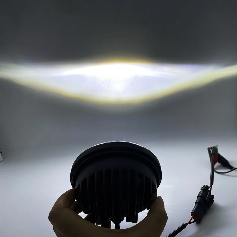 4.5 inch 30W  inch led fog lamps 4-1/2\'\' 4.5 inch motorcycle led Headlight Fit For motorcycle FLHRC Road King Classic