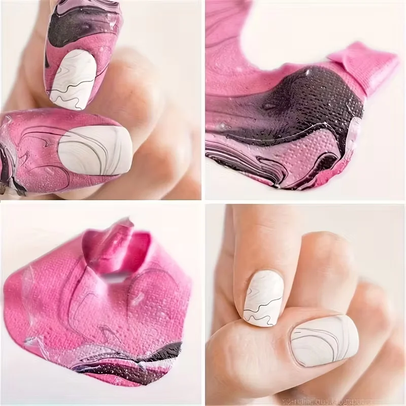 20 قطعة من طبقة حماية الأظافر على شكل حرف U - فن أظافر لاتكس عديم الرائحة، أدوات فنية للأظافر مضادة للحشف، رعاية احترافية لفن الأظافر #5