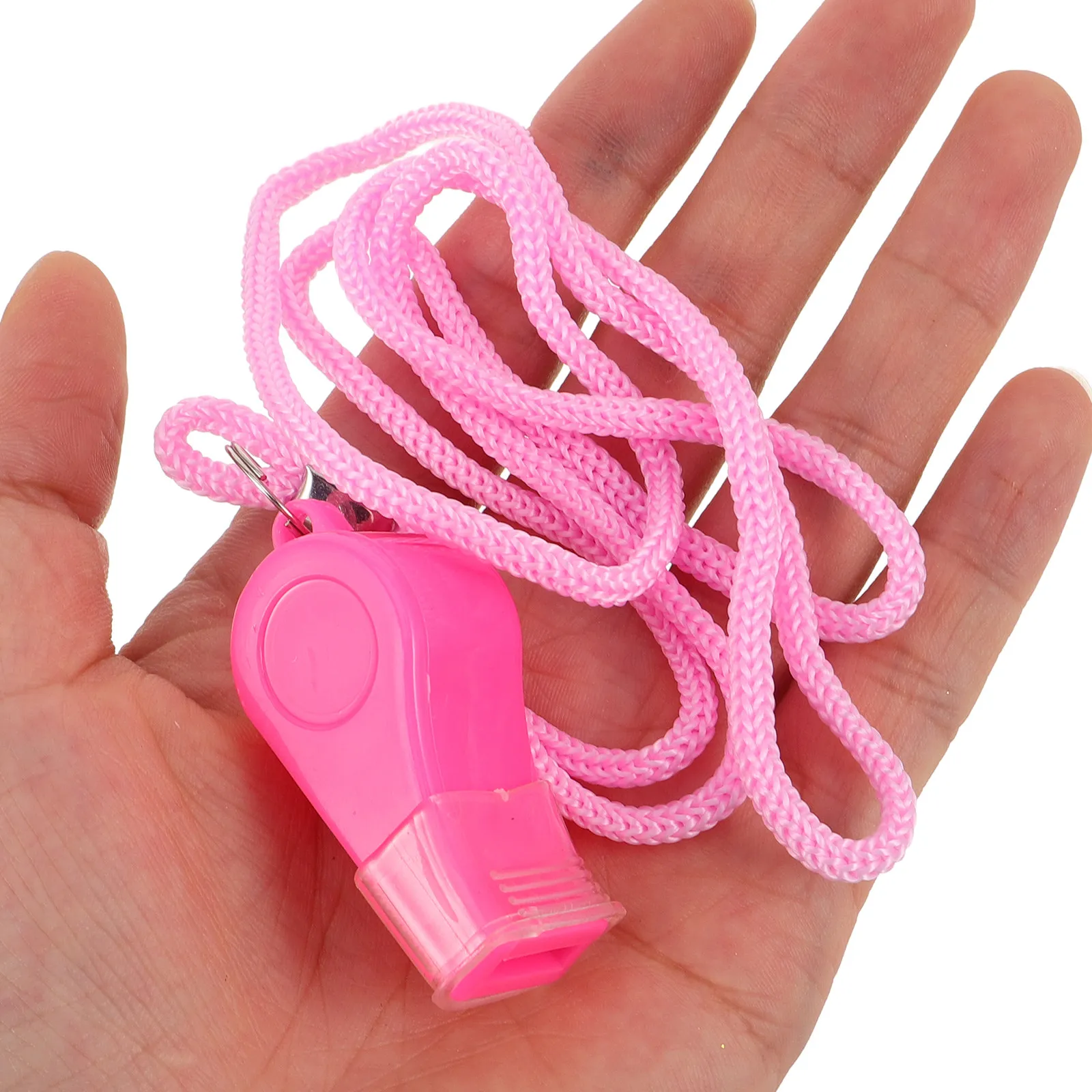 

Набор из 6 розовых пластиковых свистков с высокой громкостью (120 дБ) для тренеров, судей, учителей, спортивных тренировок, футбола