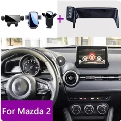 For Mazda2 Mazda 2 Demio Hatchback 2015 2016 2017-2020 Car Phone Holder Screen Fixed  Charging Stand Mobile Phone Mount