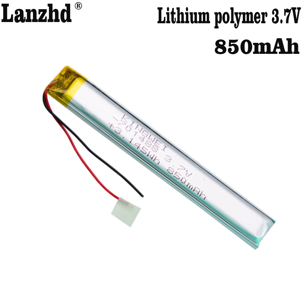 701488 850mAh Polymer Lithium Ion Battery For Selfie stick lithium battery Electric Toy Vibrator Fingerprint Lock Electronic