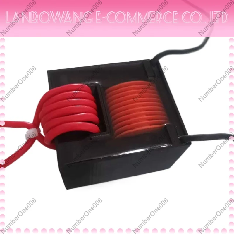 500W High Power High Voltage Transformer Package Boost Coil Igniter for Plasma Ozone Generator, UY16 Ferrite Core