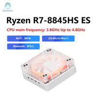 Genmachine R7 8845HS ES Mini PC Windows 11 Ryzen WiFi 6 Gaming PC 8Cores 16Threads Supprot DDR5 4800MHz Ram Display Computer Pc