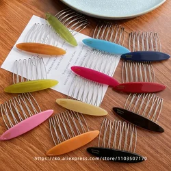 Korean FRANCE Princess Head Inverted Comb, Pan Hair, Maruko Head Side Hairpin