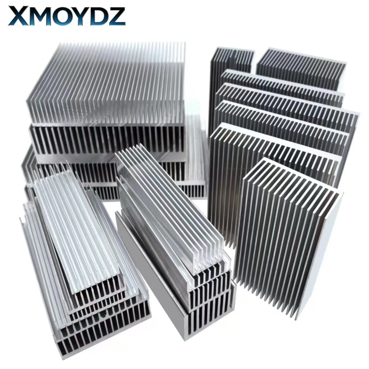 Aluminum Heat Sink 20-160mm 1Pc Heatsink Radiator Fast Heat Dissipation Cooling for LED COB Light IC Transistor CPU Power Supply