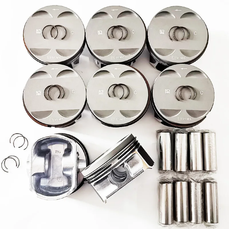 8 PCS 11259071606 08312N0 47902390 Piston for BMW LAND ROVER RANGE ROVER III L322 LM 4.4 4X4 M62 M62B44 210KW 286PS 92MM STD