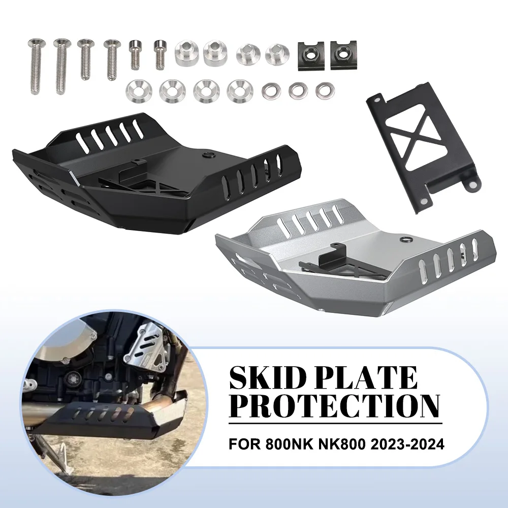 

For CFMOTO 800NK 2023 2024 CF MOTO 800 NK 2025 Under Engine Chassis Bottom Protection Belly Pan Skid Plate Cover Guard