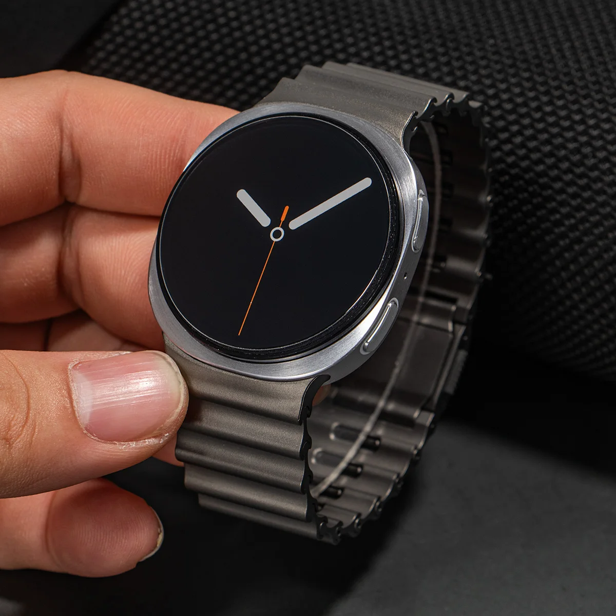 

Магнитный ремешок из нержавеющей стали для Samsung Galaxy Watch 8 Classic 46 мм, а также для Galaxy Watch 8 44/40 мм/Ultra 47 мм, браслет-ремешок для часов
