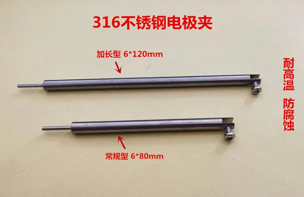 

316 Stainless Steel Electrode Holder Platinum Electrode Holder Sheet Working Electrode Holder