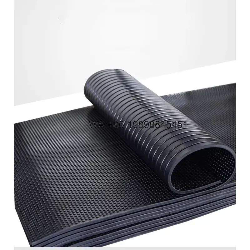 Wmwmnu Hot Sale EPDM NBR Rubber Heat Resistant Non slip Durable Cattle Stable Floor Mats Customizable Size ISO9001 Certified