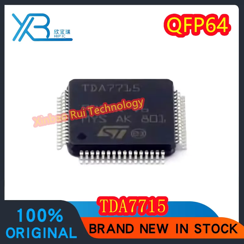 

(1/5pieces) TDA7715 QFP-64 new original in stock audio interface chip electronics