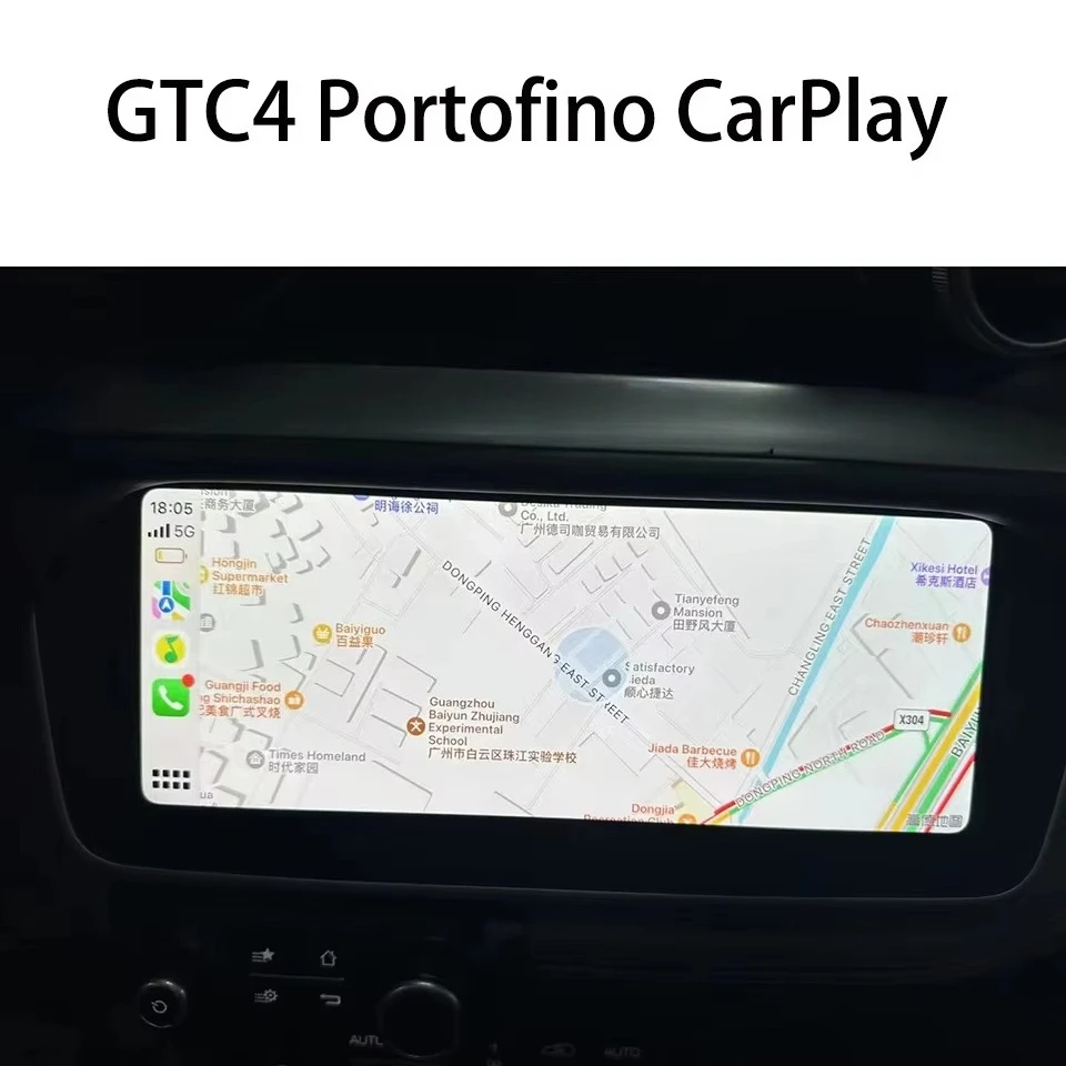 AZTON Car Multimedia CarPlay Integration Kit for GTC4 Portofino Car Play Yotube Netflix Mirrorlink Android Auto