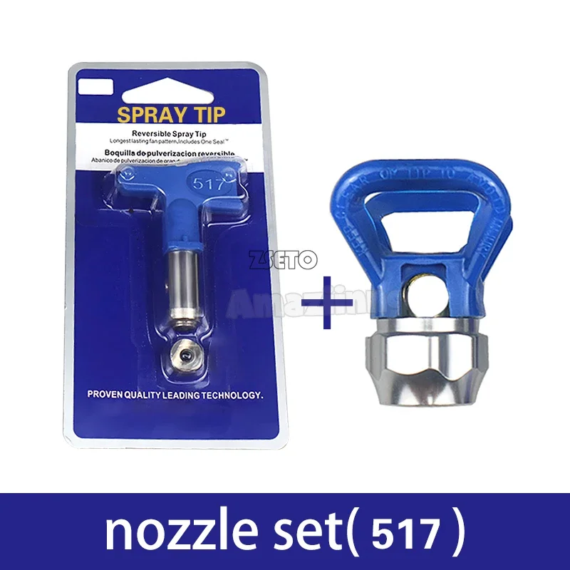 Airless Spray Tip Nozzle Met 7/8 "Guard Serie Voor Hogedruk Airless Verfspuitpistool Airbrush Spray Tip Huis tuin Gereedschap