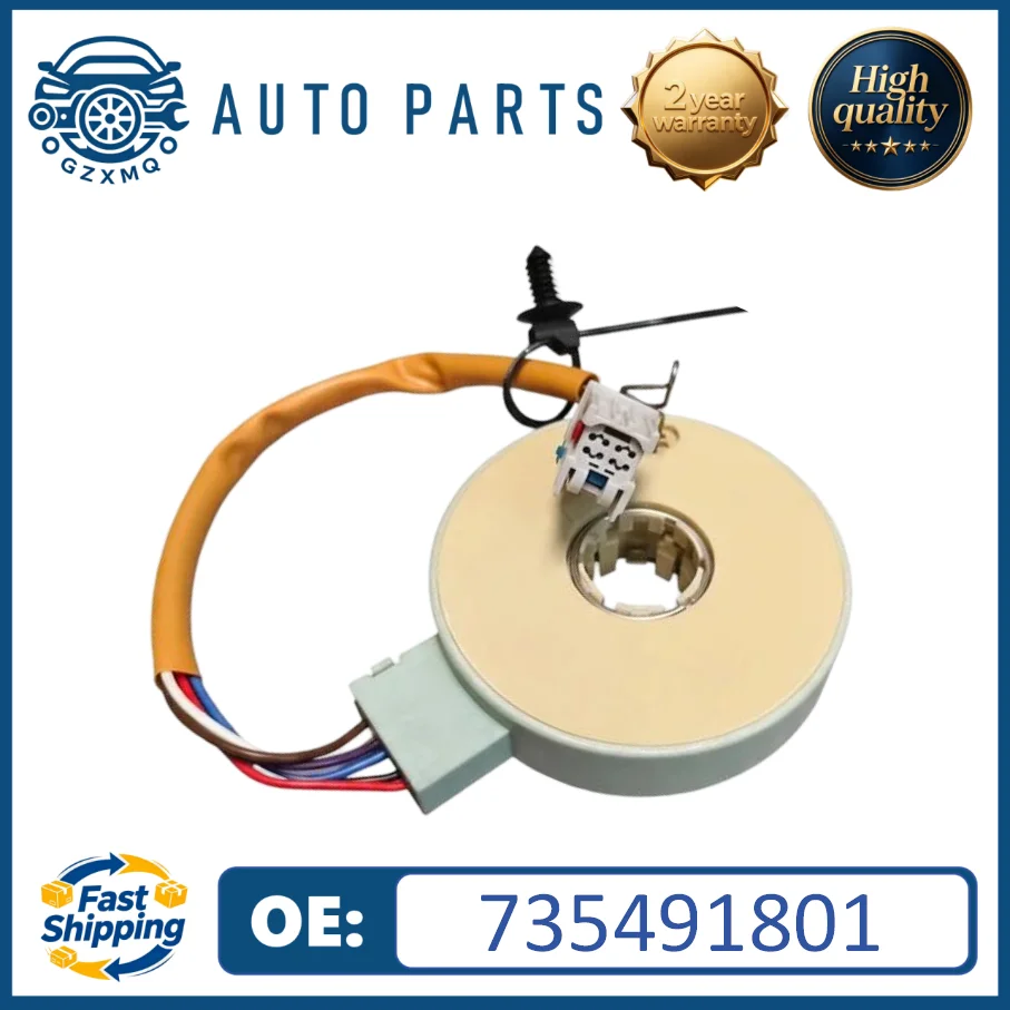 735491801 High Quality Steering Angle Sensor For Abarth Fiat 500 500C Grande Punto Lancia Ypsilon Opel#50508599 50516919
