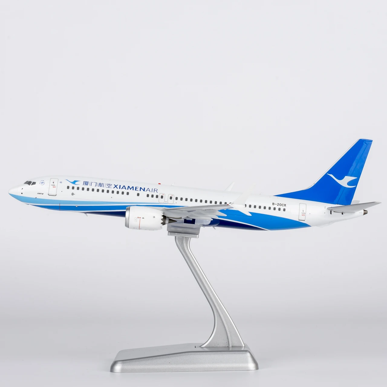 

64120 Коллекционный самолет из сплава, подарочная модель NG 1:200 Xiamen Airlines «SkyTeam», Boeing B737 MAX 8, литая под давлением модель самолета B-20CR
