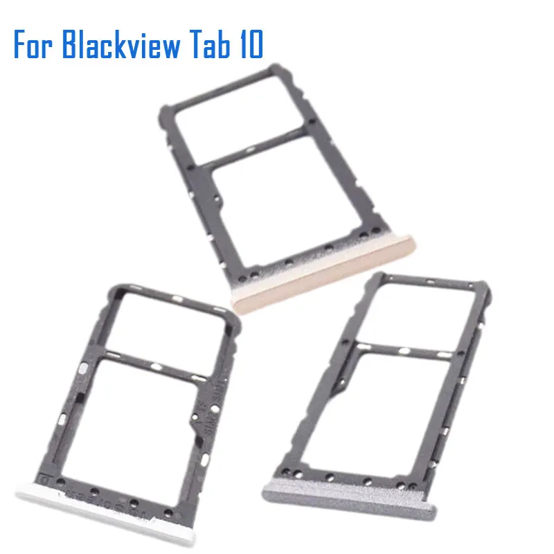

New Original Blackview Tab 10 SIM Card Tray Slot SD Card Tray Holder Adapter Assembly Repair Accessories For Blackview Tab 10