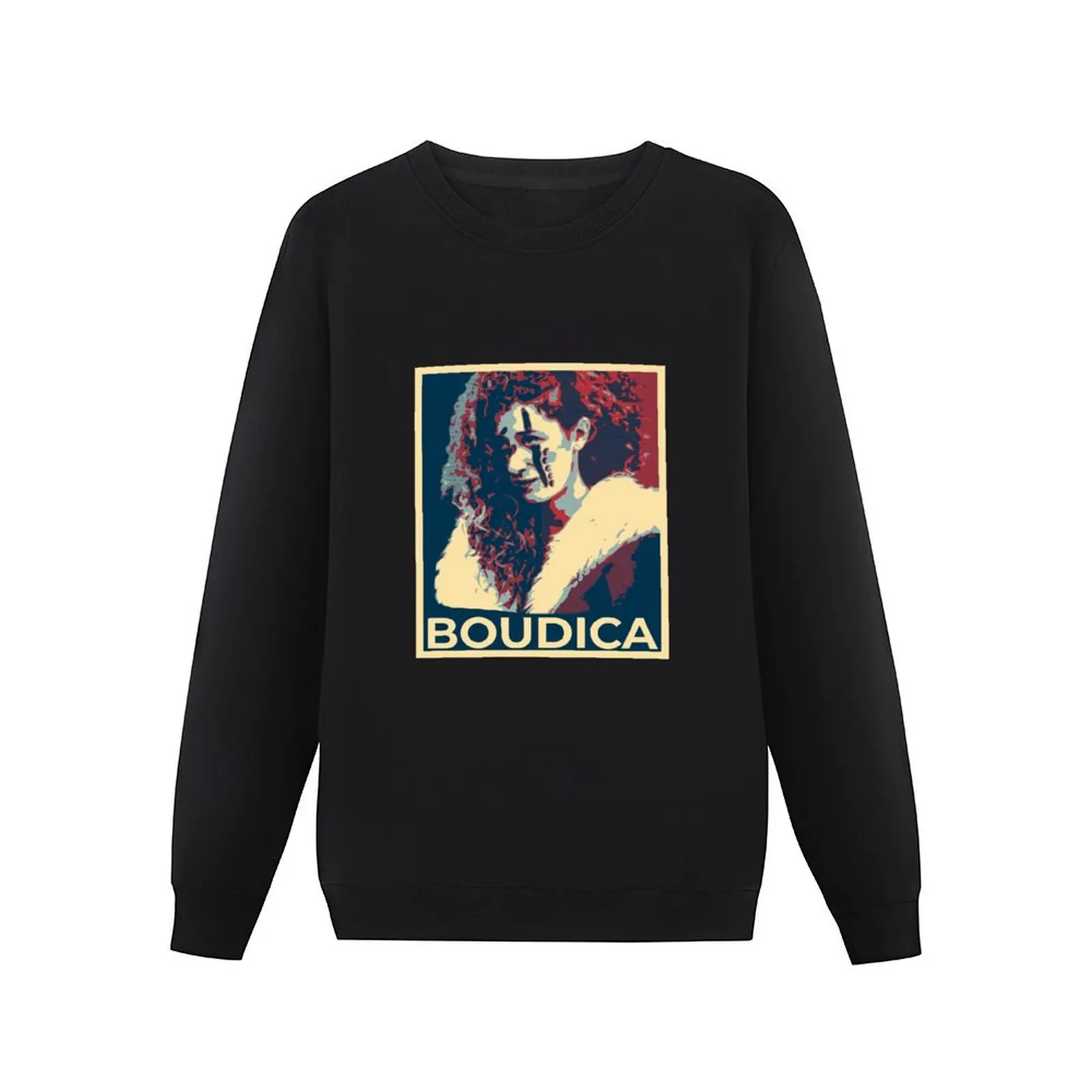 Boudicca Boudica boadicea Female Warrior Celtic Iceni Queen Pop Art Pullover Hoodie winter clothes hooded sweatshirt for men