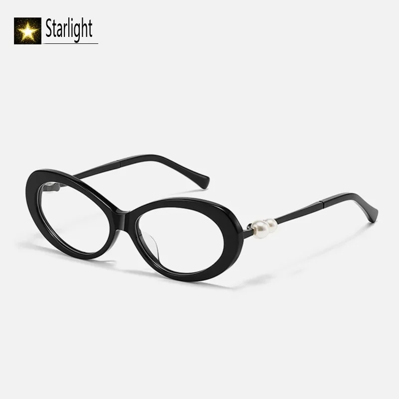 السلحفاة نظارات بمادة الخلات الإناث الصغيرة النساء القط العين موضة مثير القراءة وصفة طبية النظارات إطارات امرأة قصر النظر 143 مللي متر