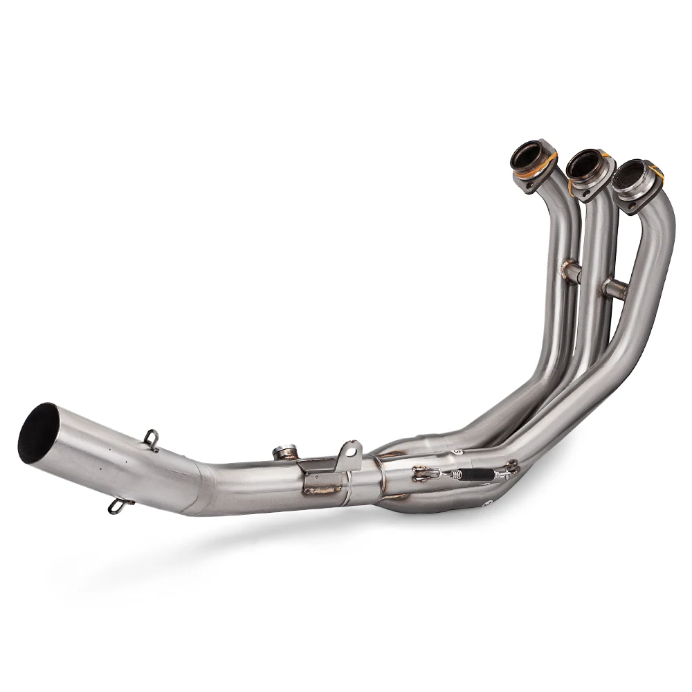 

STLFFor Yamahas MT09 V3 V4 2021-2025 Motorcycle Exhaust Stainless Front Link Manifold 51mm
