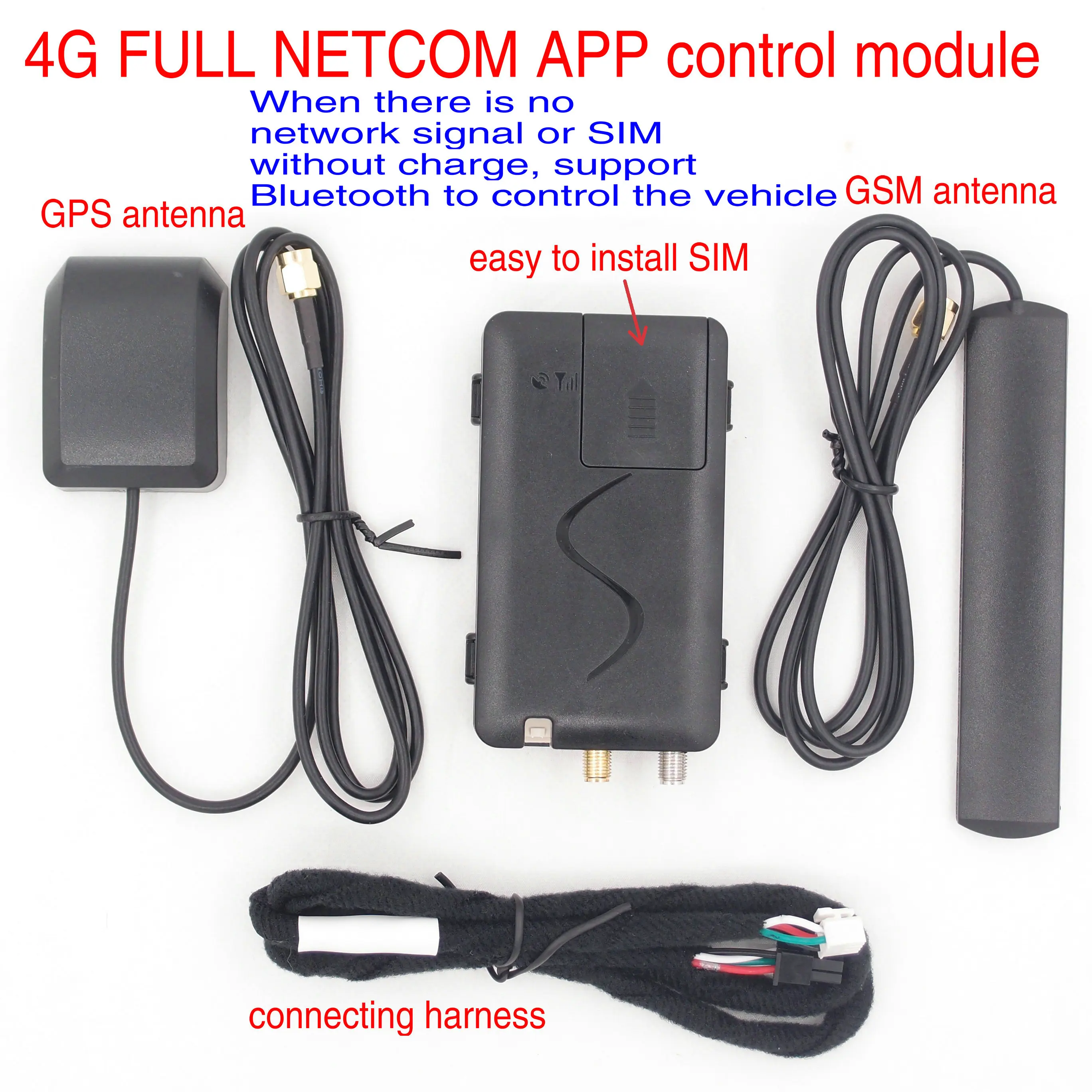 لسيارات BMW all E,F,G هيكل E71,E72,F15,F30,G20,G30 إضافة تشغيل عن بعد دخول بدون مفتاح ، توصيل وتشغيل CANBUS ، التحكم في تطبيق شبكي 4G