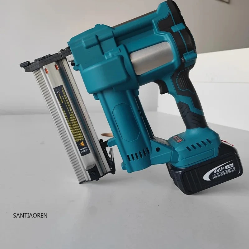 

2025Portable Nailing Machine High Power Lithium Electric Staple Gun Cordless Iron Nail Guns Battery Nailer