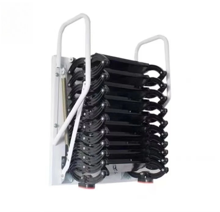 Electric Telescopic Attic Ladder, 500kg Load, CE Certified, Space Saving, Easy Installation, Home Loft Access Solution