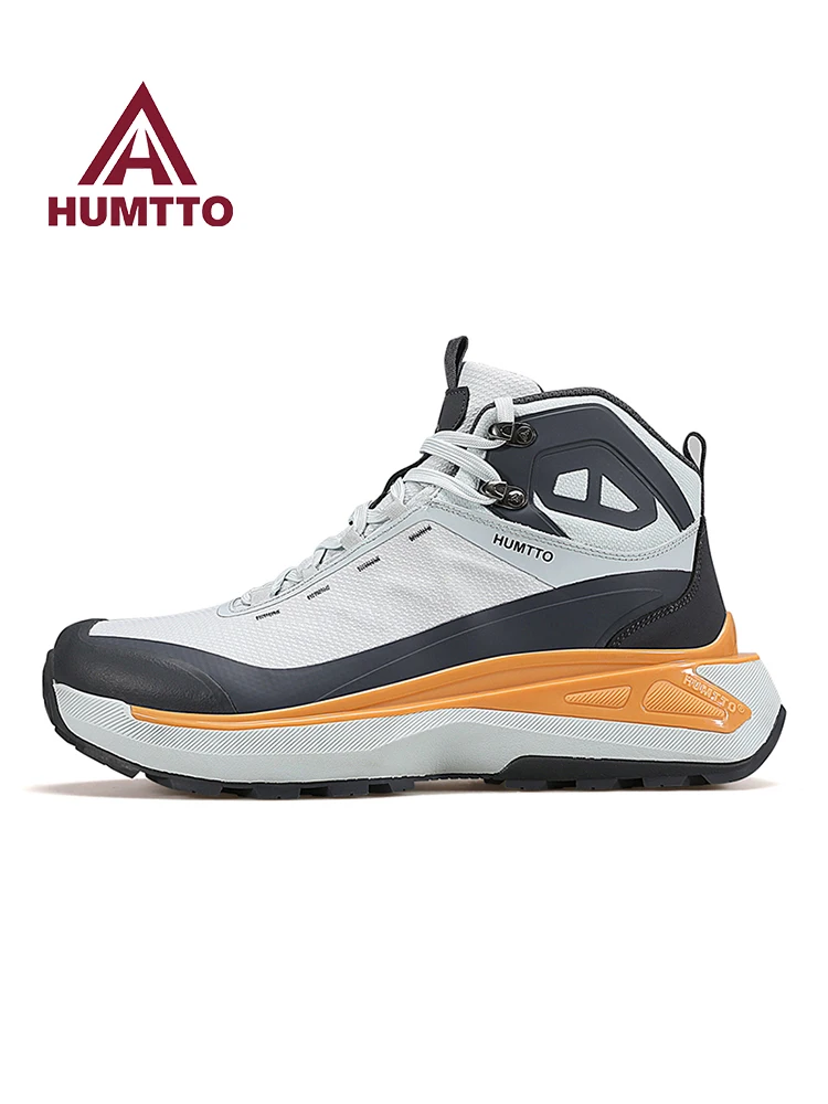 HUMTTO Hiking shoes Men's waterproof hunting Boots Tactical Desert Combat Ankle trekking Boots Male warm walking  ankle Sneakers