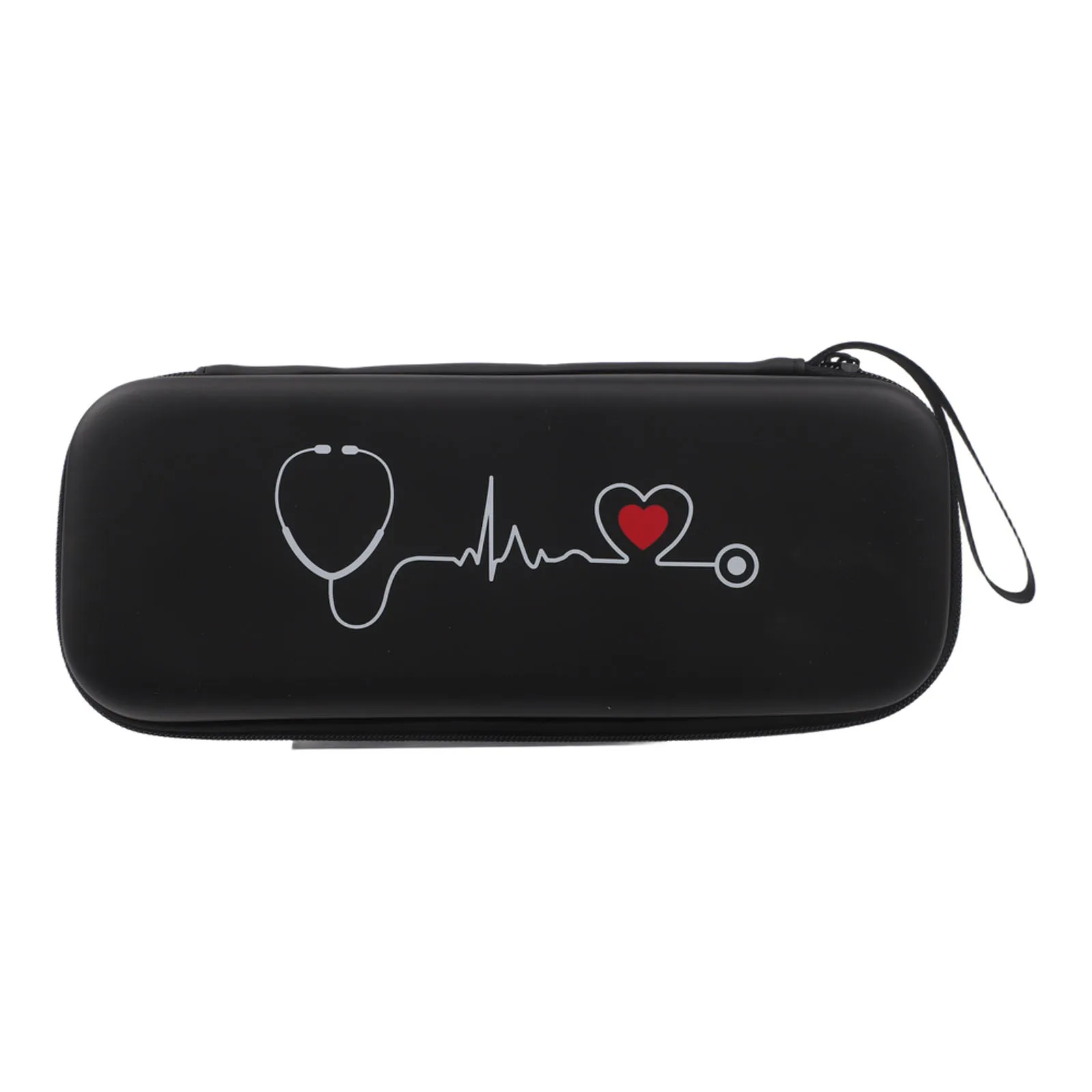 Compact EVA Stethoscope Carry Case with Shock Absorbing Lining and Mesh Pocket for On-the-Go Healthcare Workers