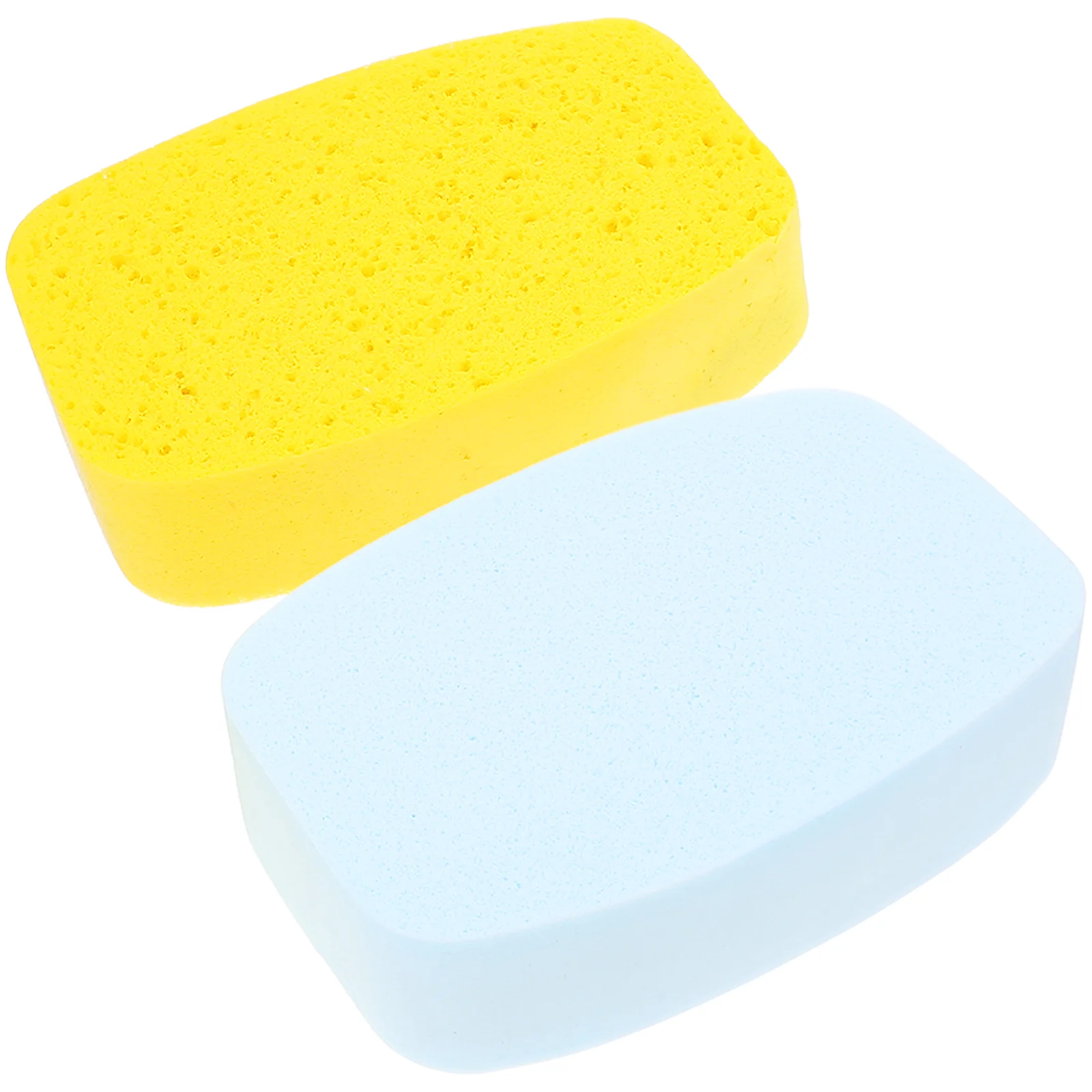 2 Pcs Sewing Sponge Small Sponges Chalk Furniture Paint Artist for Acrylic Painting Watercolor Water-absorbent