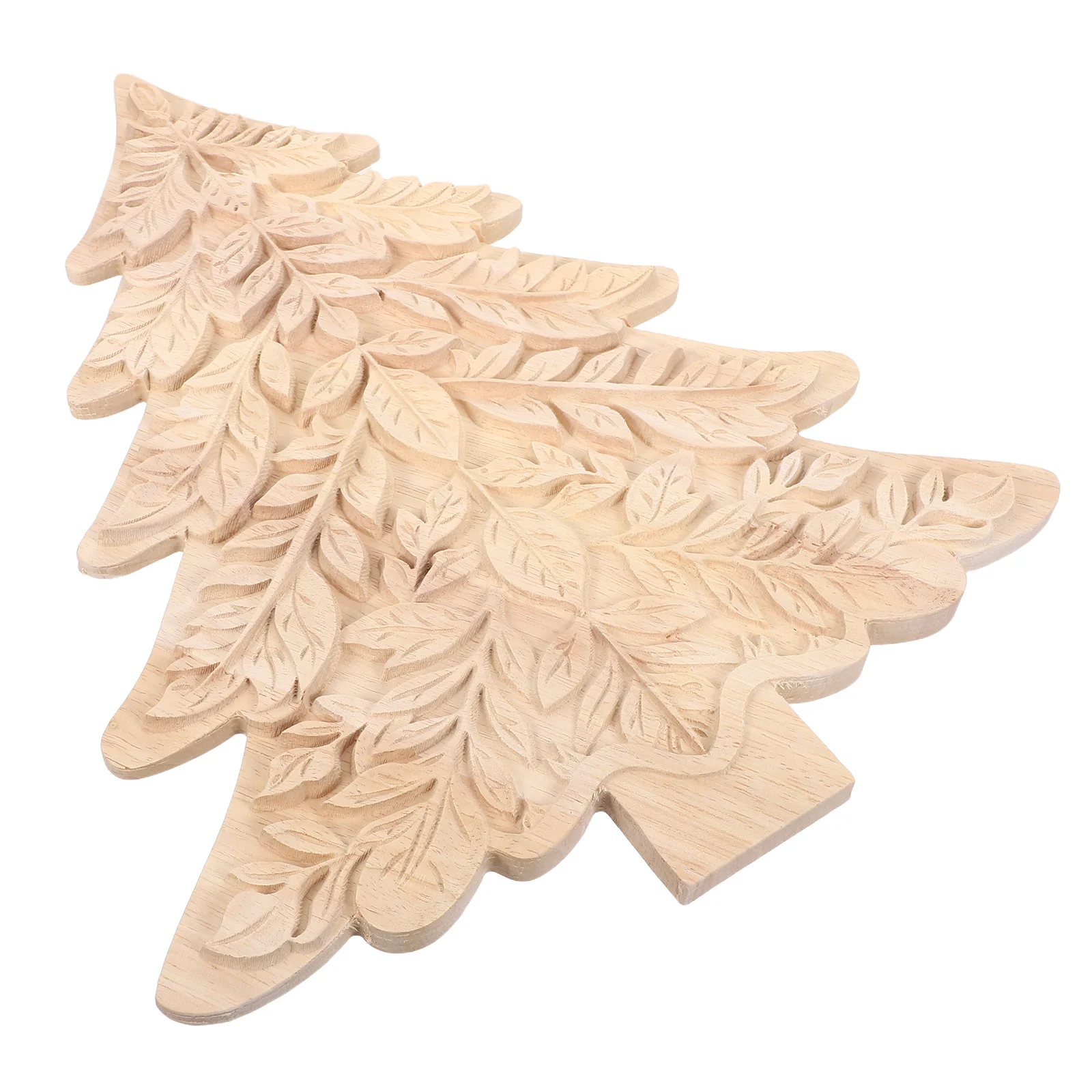 

Wooden Christmas Tree Decorations Rustic Carved Wood Cutouts for Mantel Shelf Tabletop Xmas Tree Signs Holiday Decor