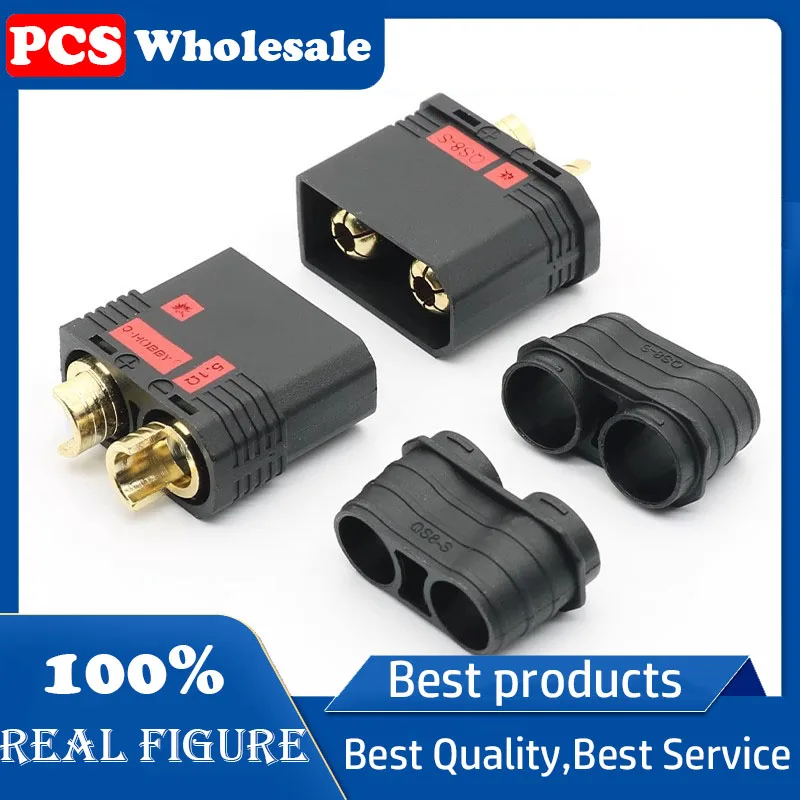 

110A сильноточный разъем QS8-S «папа» и «мама» с защитой от искрения, сильноточный разъем для аккумулятора дрона электромобиля