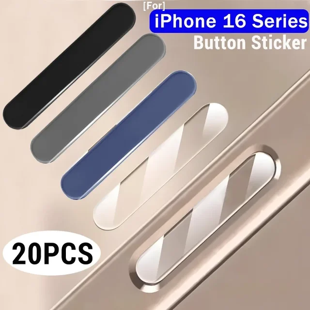1-20 SZTUK Szkło ochronne na przycisk aparatu do iPhone'a 16 Pro Max Szkło hartowane na ekran Naklejka ochronna na iPhone'a 16 Plus