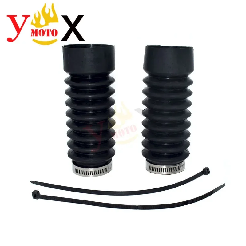 T 100 Motorcycle Front Fork Gaiters Boot Dust Cover Protection Guard For Triumph T100 Hinkley Bonneville Thruxton 2001-2013 - Image 4