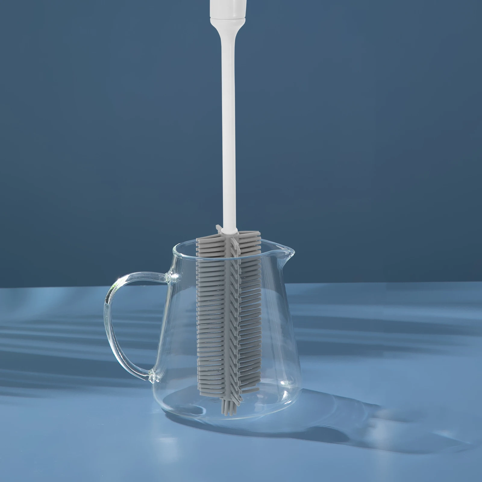 

Straw Cleaning Brush Silicone Long Bottle Cleaner Brush for Kettle Spout Drinking Straw Cleaning Bottle Cleaner