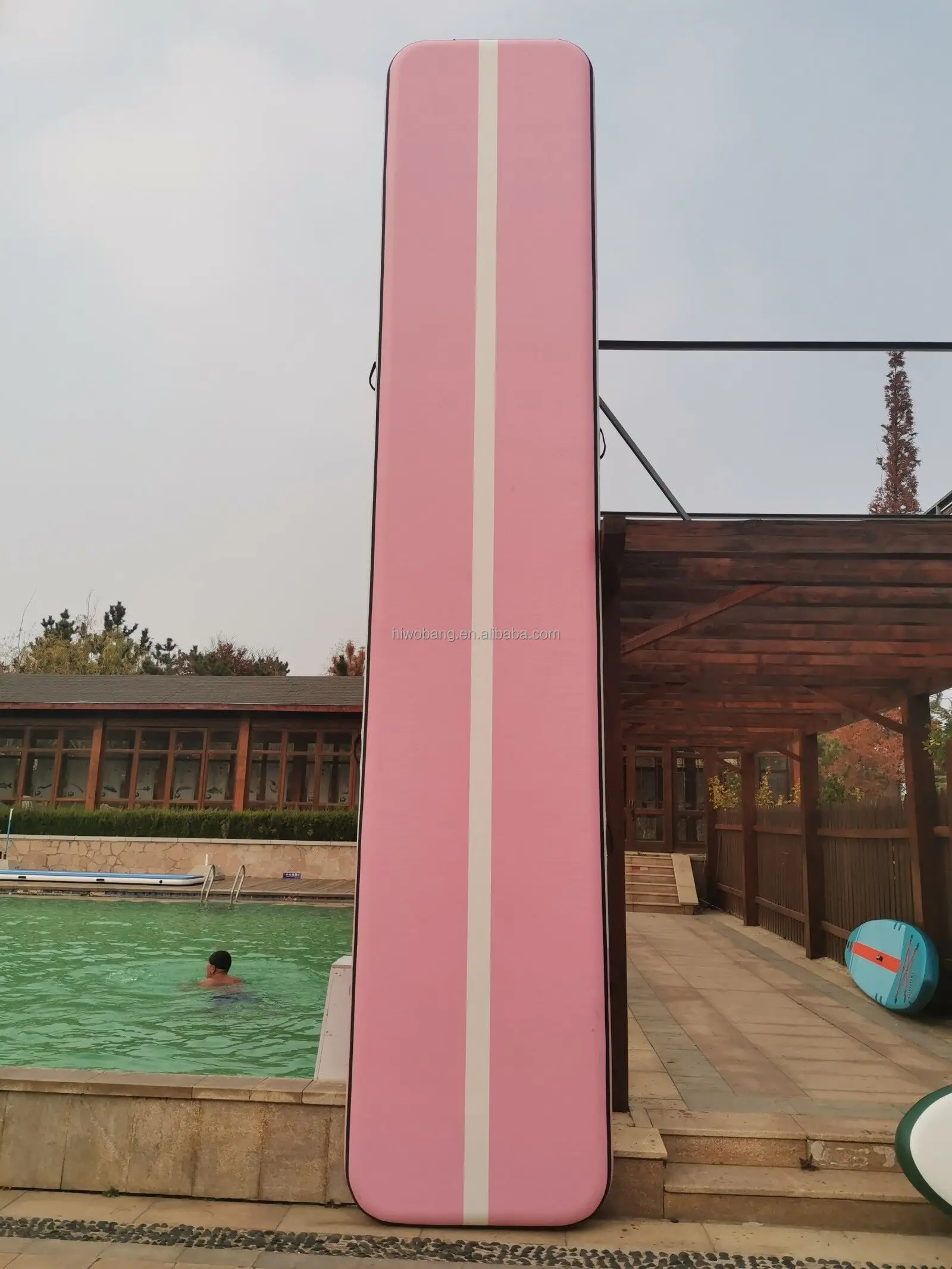 Picture 4: Portable Inflatable Dock for Swimming and Relaxation Durable Inflatable Floating Platform iSUP