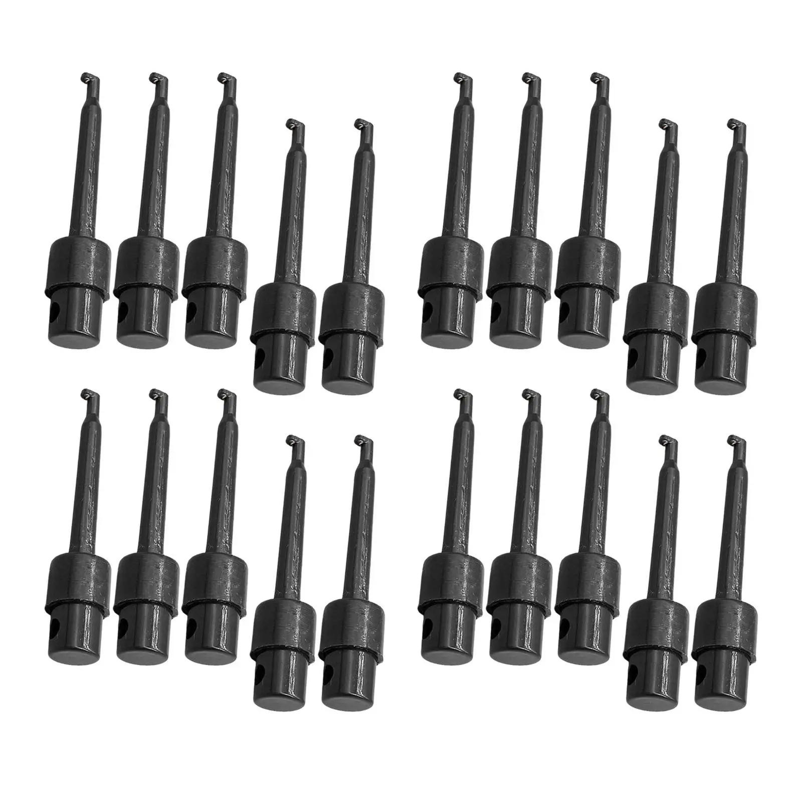 Fishing Lure Display Clips Strong Alloy Lure Hooks Organizer Box for Artificial Fishing Lures Collection