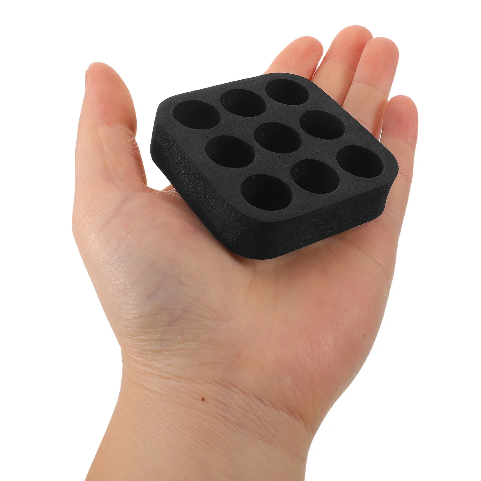 10Pcs Essential Oils Organizer Holder Foam Pad Eva Cushion Insert for Sample Bottles Vial Storage Perfume Nail Polish Case