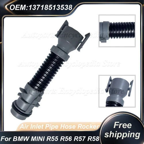 13718513538 nuevo para BMW MINI N47N tubo de ventilación de entrada manguera basculante/cubierta de leva accesorios de coche