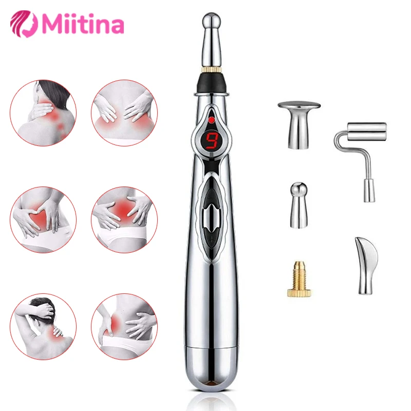 

Electronic Acupuncture Pen Relief Pain Massage Point Meridian Energy Meridian Acupuncture Acup Face Beauty Roller Health Care