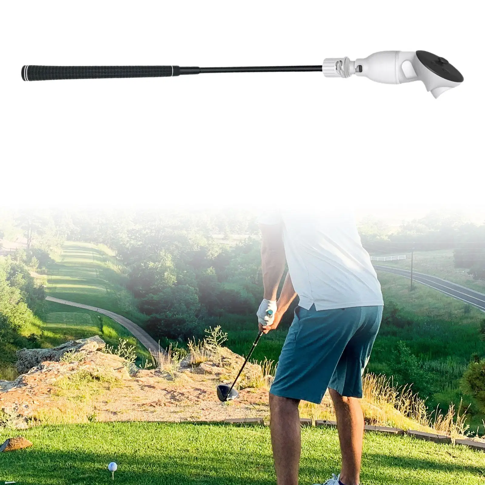 

VR Golf Club Attachment VR Golf Simulator Grip Accessories for Game Outdoor